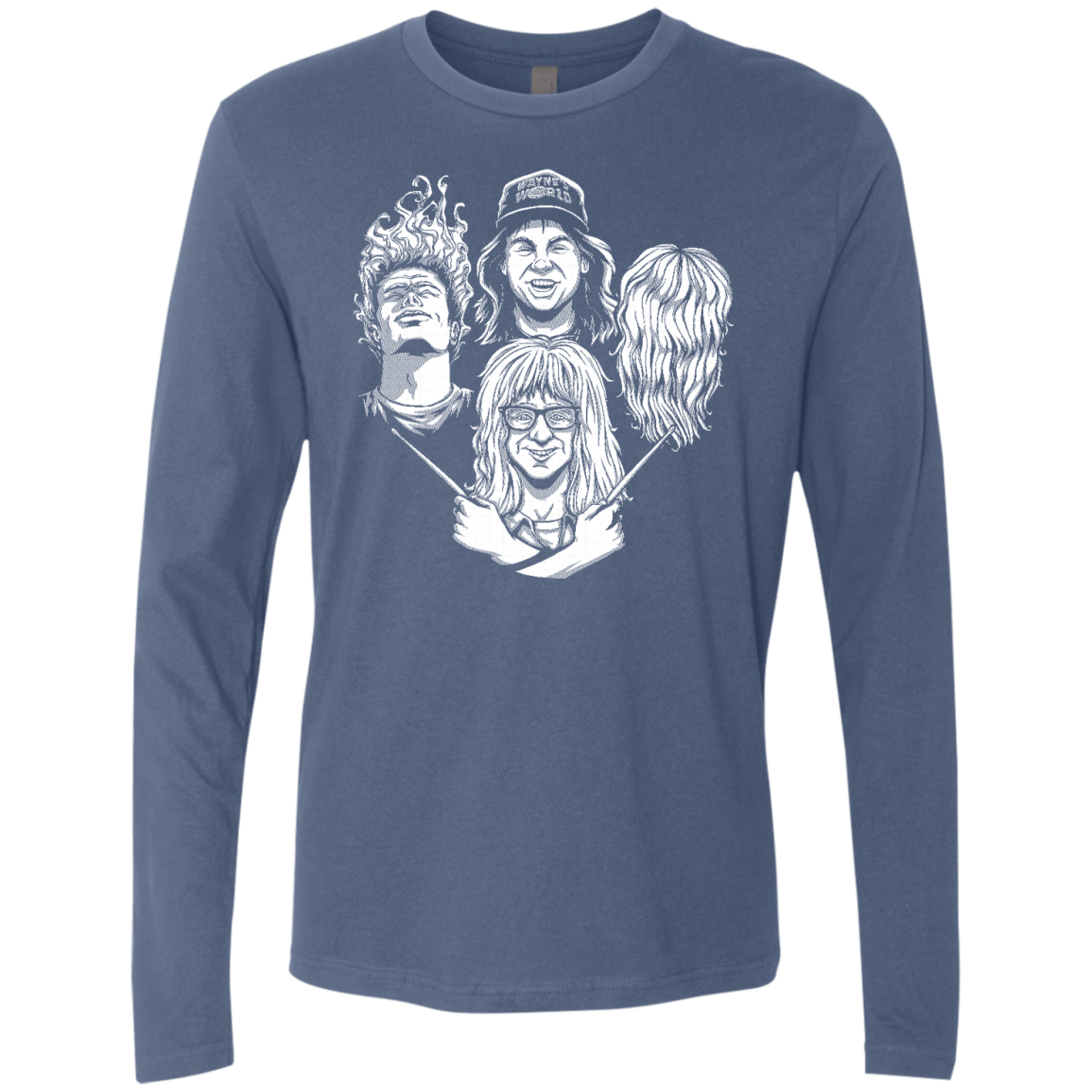 Not Worthy Rhapsody Men's Premium Long Sleeve