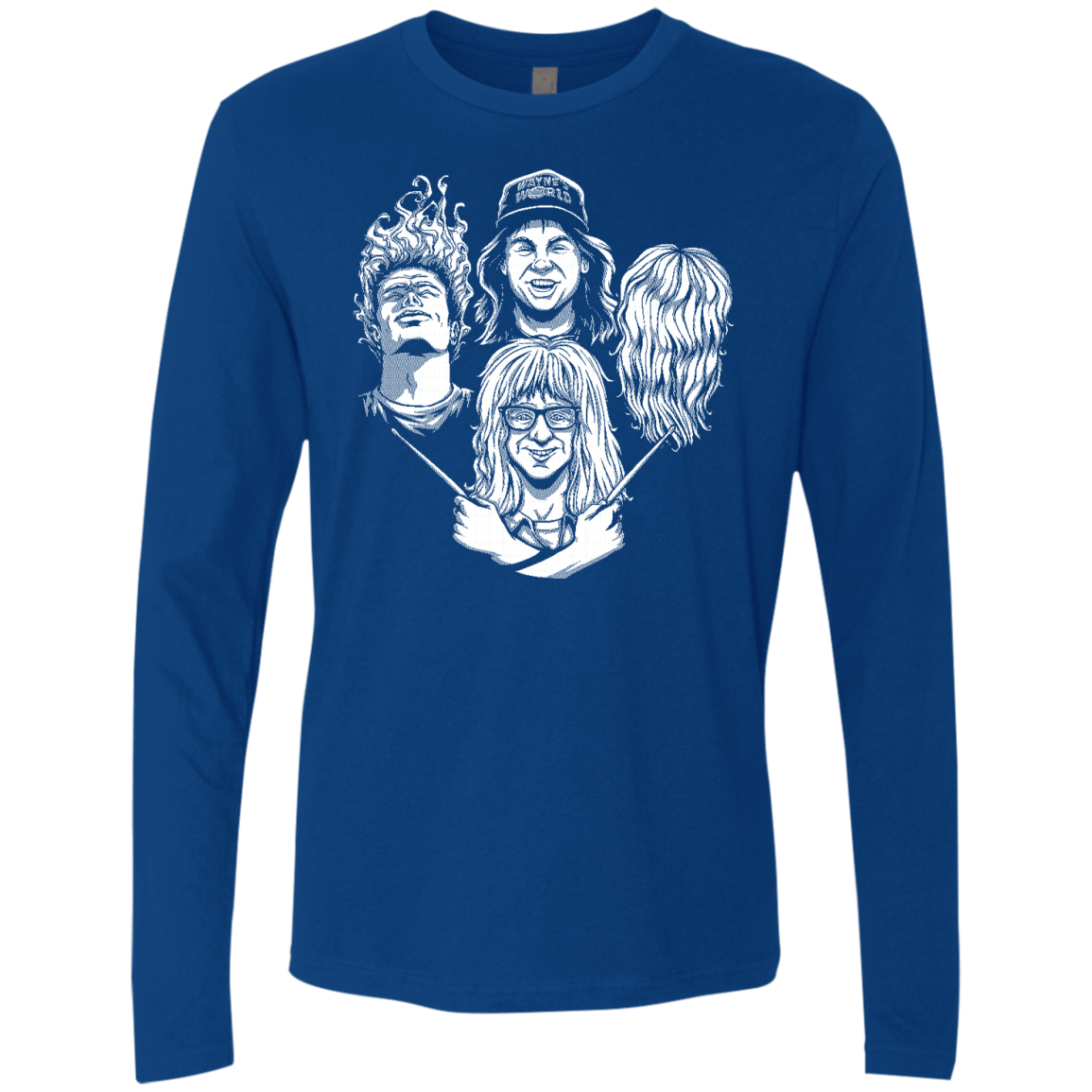 Not Worthy Rhapsody Men's Premium Long Sleeve