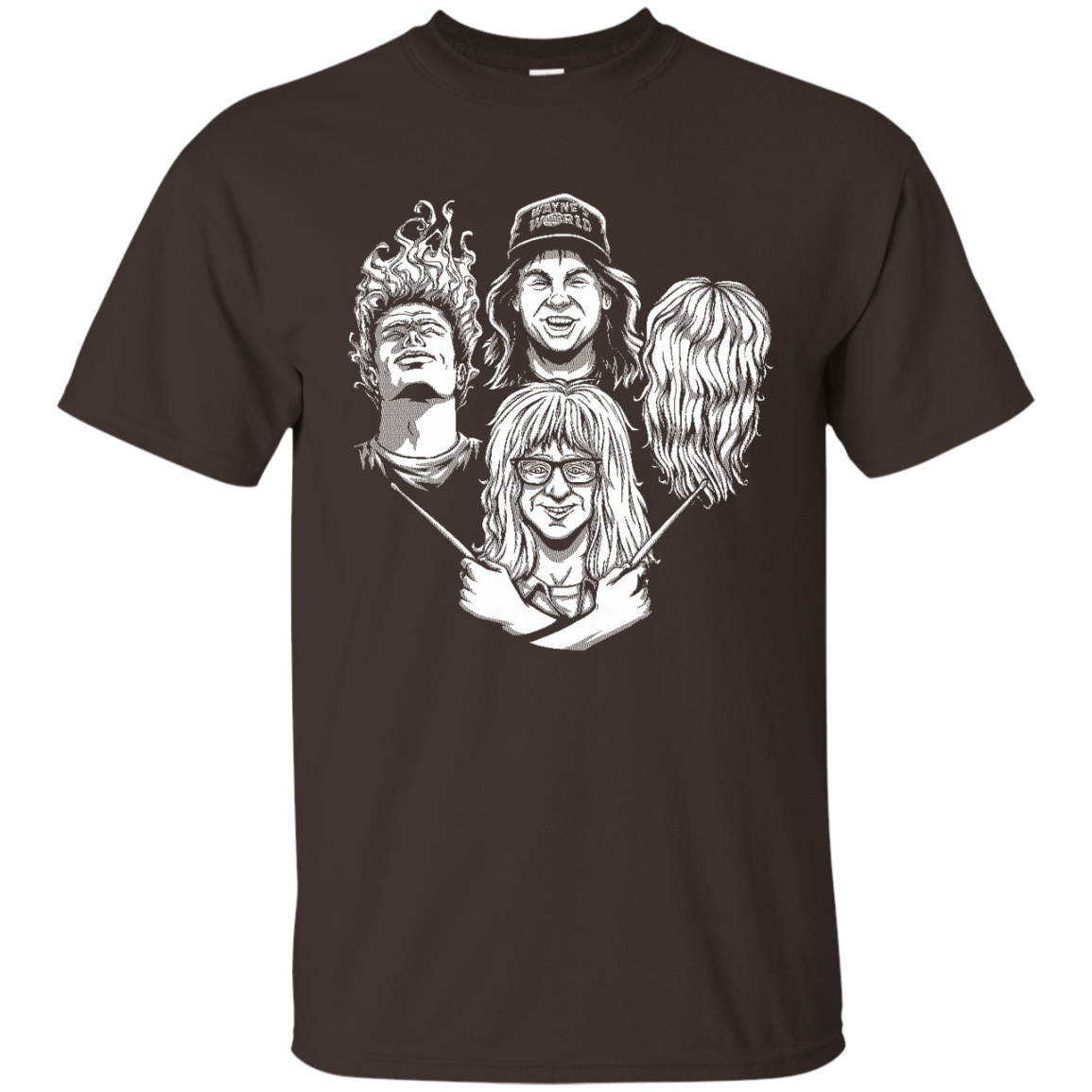 T-Shirts Dark Chocolate / S Not Worthy Rhapsody T-Shirt