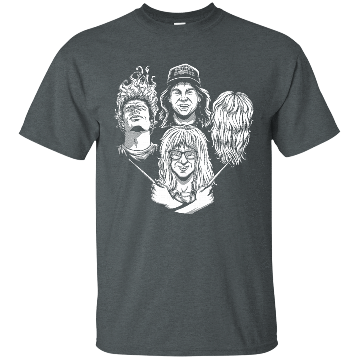 T-Shirts Dark Heather / S Not Worthy Rhapsody T-Shirt