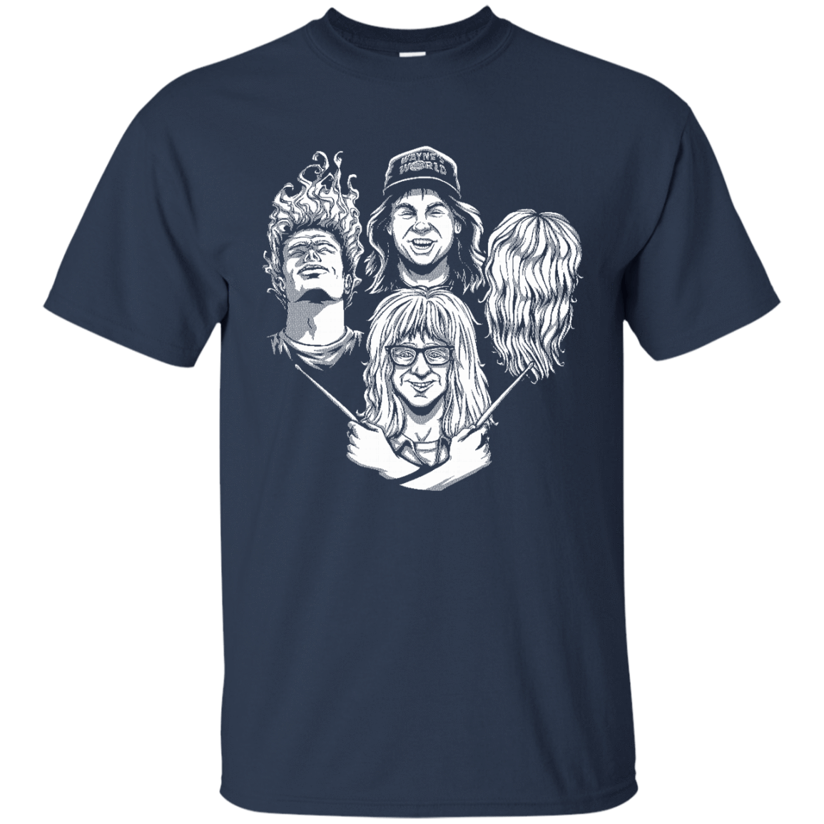 T-Shirts Navy / S Not Worthy Rhapsody T-Shirt