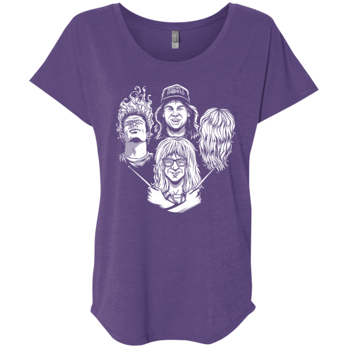 Not Worthy Rhapsody Triblend Dolman Sleeve