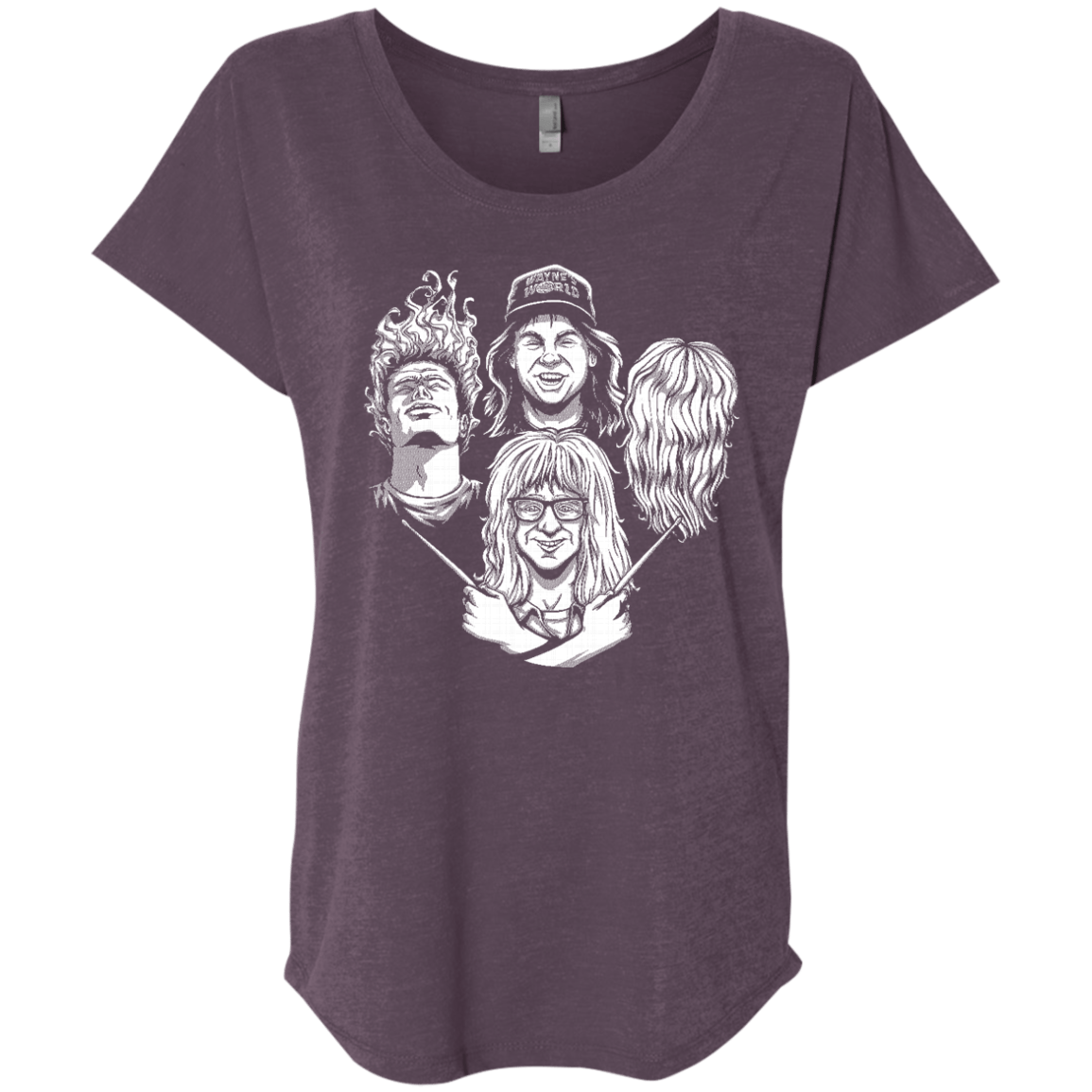 Not Worthy Rhapsody Triblend Dolman Sleeve