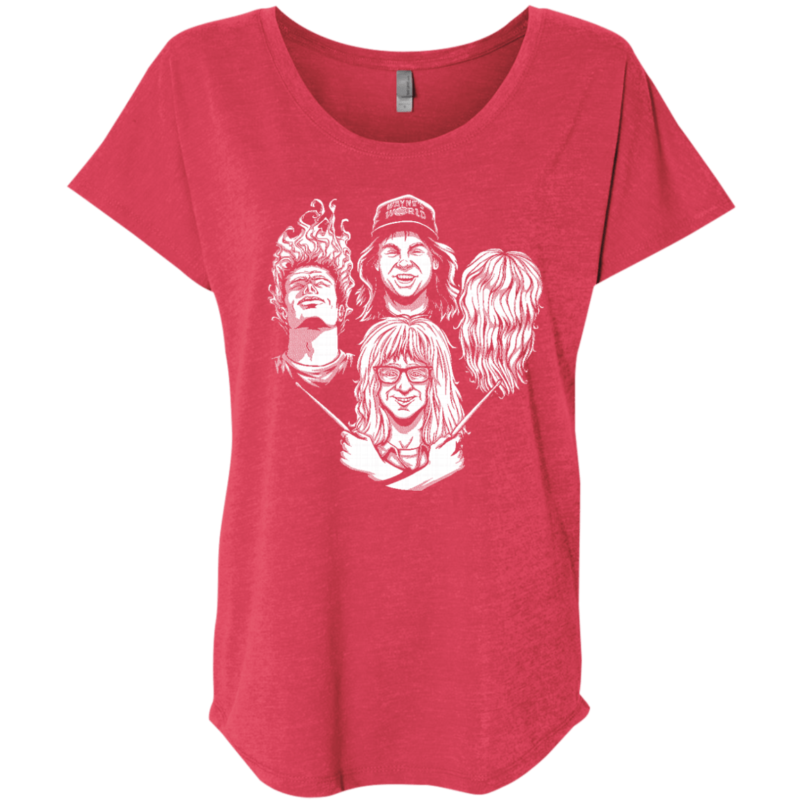 Not Worthy Rhapsody Triblend Dolman Sleeve