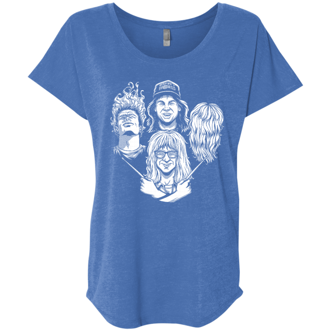 Not Worthy Rhapsody Triblend Dolman Sleeve