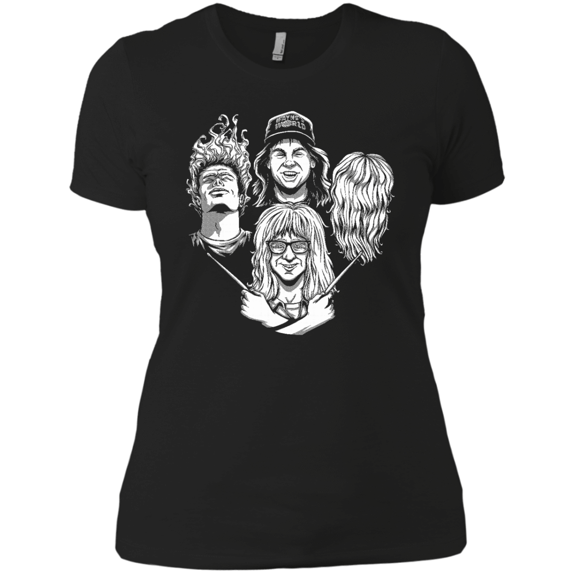 T-Shirts Black / X-Small Not Worthy Rhapsody Women's Premium T-Shirt
