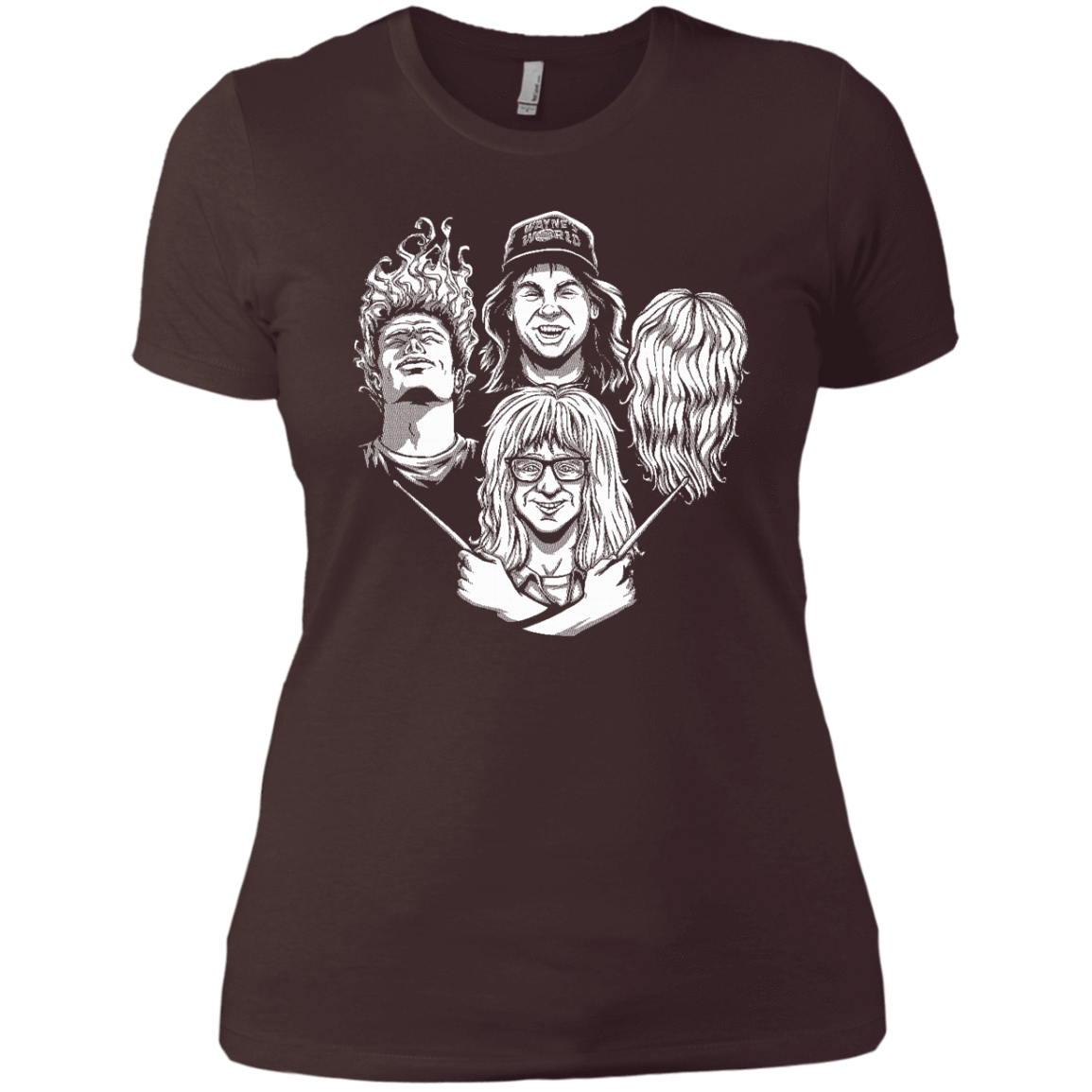 T-Shirts Dark Chocolate / X-Small Not Worthy Rhapsody Women's Premium T-Shirt