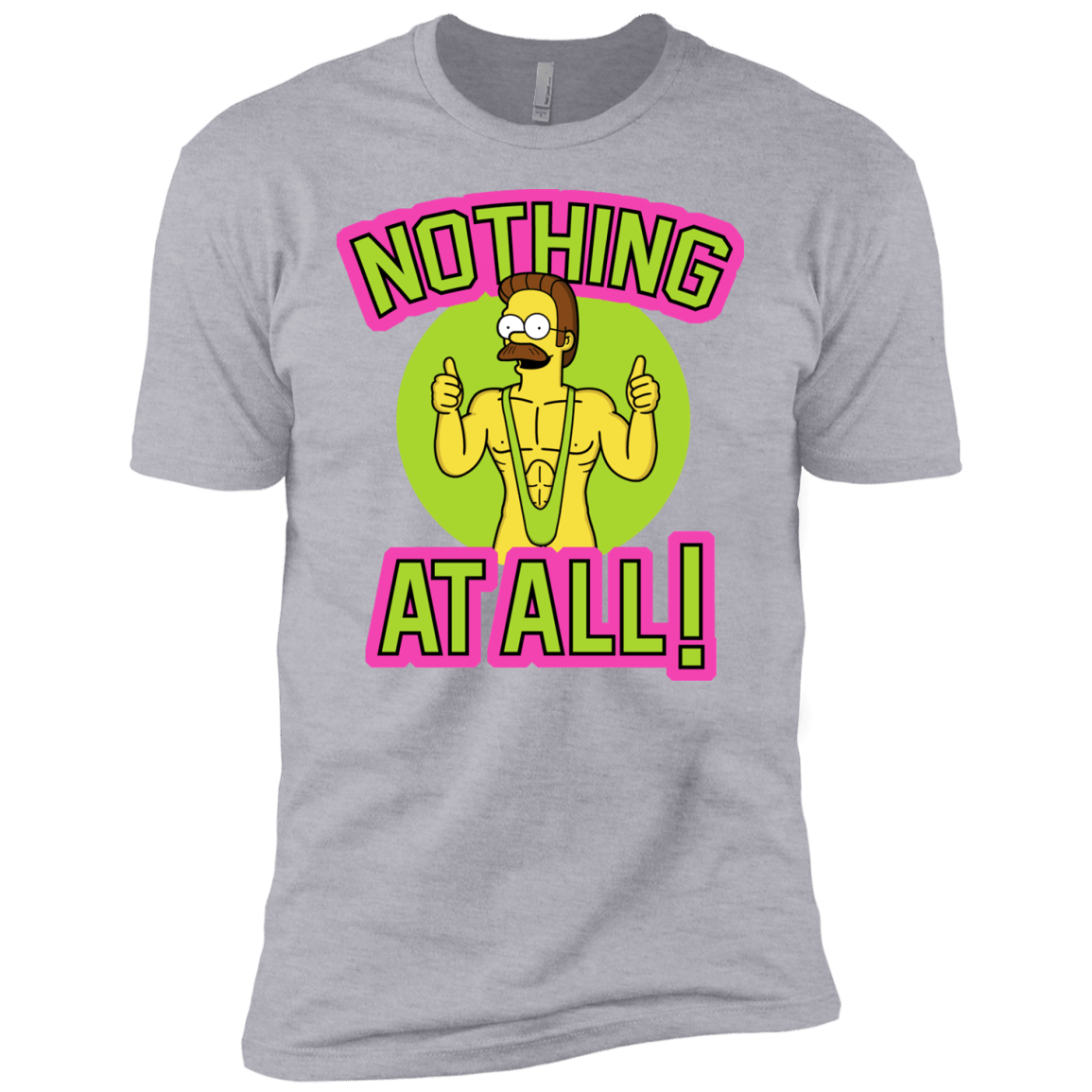 T-Shirts Heather Grey / YXS Nothing At All Boys Premium T-Shirt