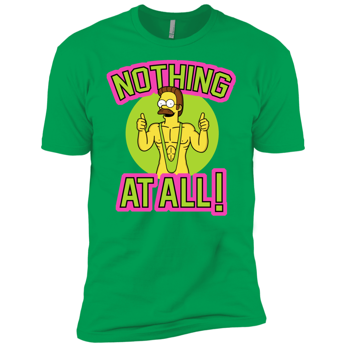 T-Shirts Kelly Green / YXS Nothing At All Boys Premium T-Shirt