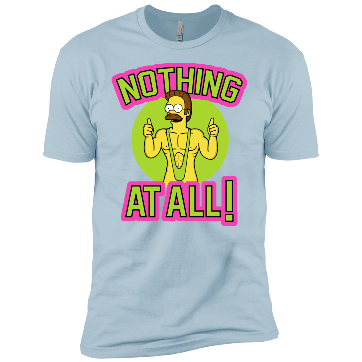 T-Shirts Light Blue / YXS Nothing At All Boys Premium T-Shirt