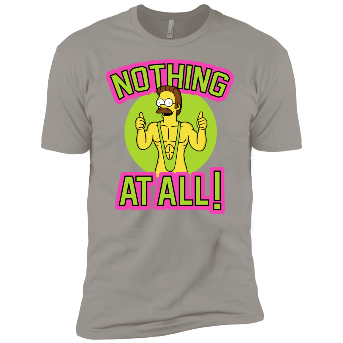 T-Shirts Light Grey / YXS Nothing At All Boys Premium T-Shirt
