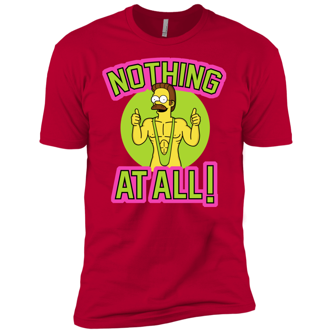 T-Shirts Red / YXS Nothing At All Boys Premium T-Shirt