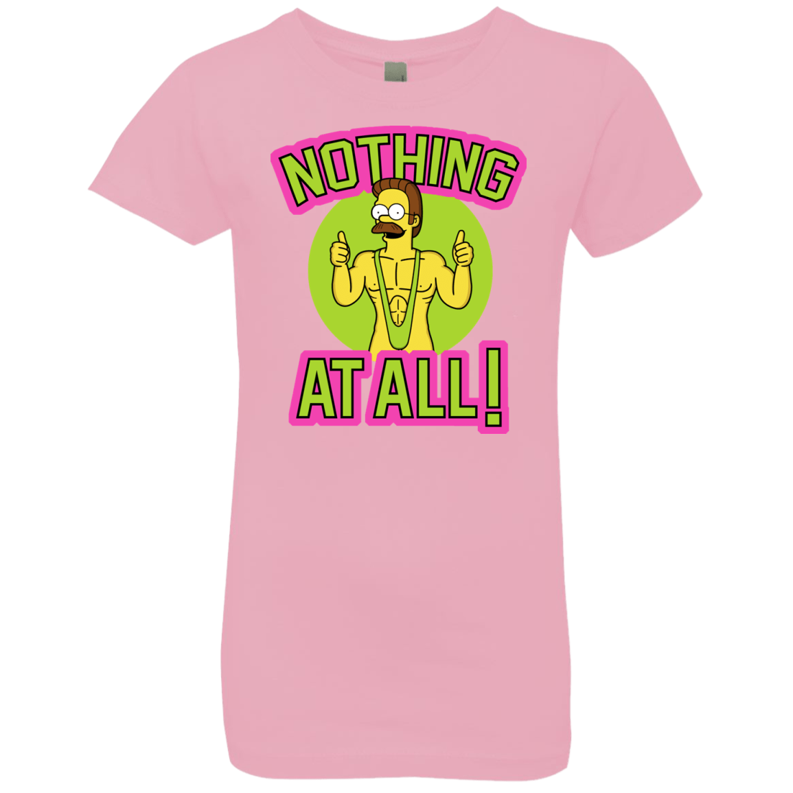 T-Shirts Light Pink / YXS Nothing At All Girls Premium T-Shirt