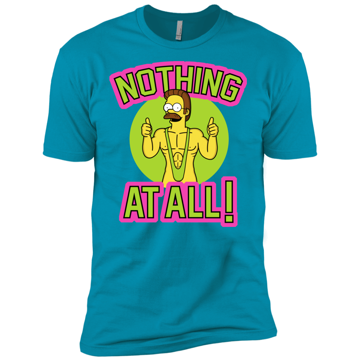 T-Shirts Turquoise / X-Small Nothing At All Men's Premium T-Shirt