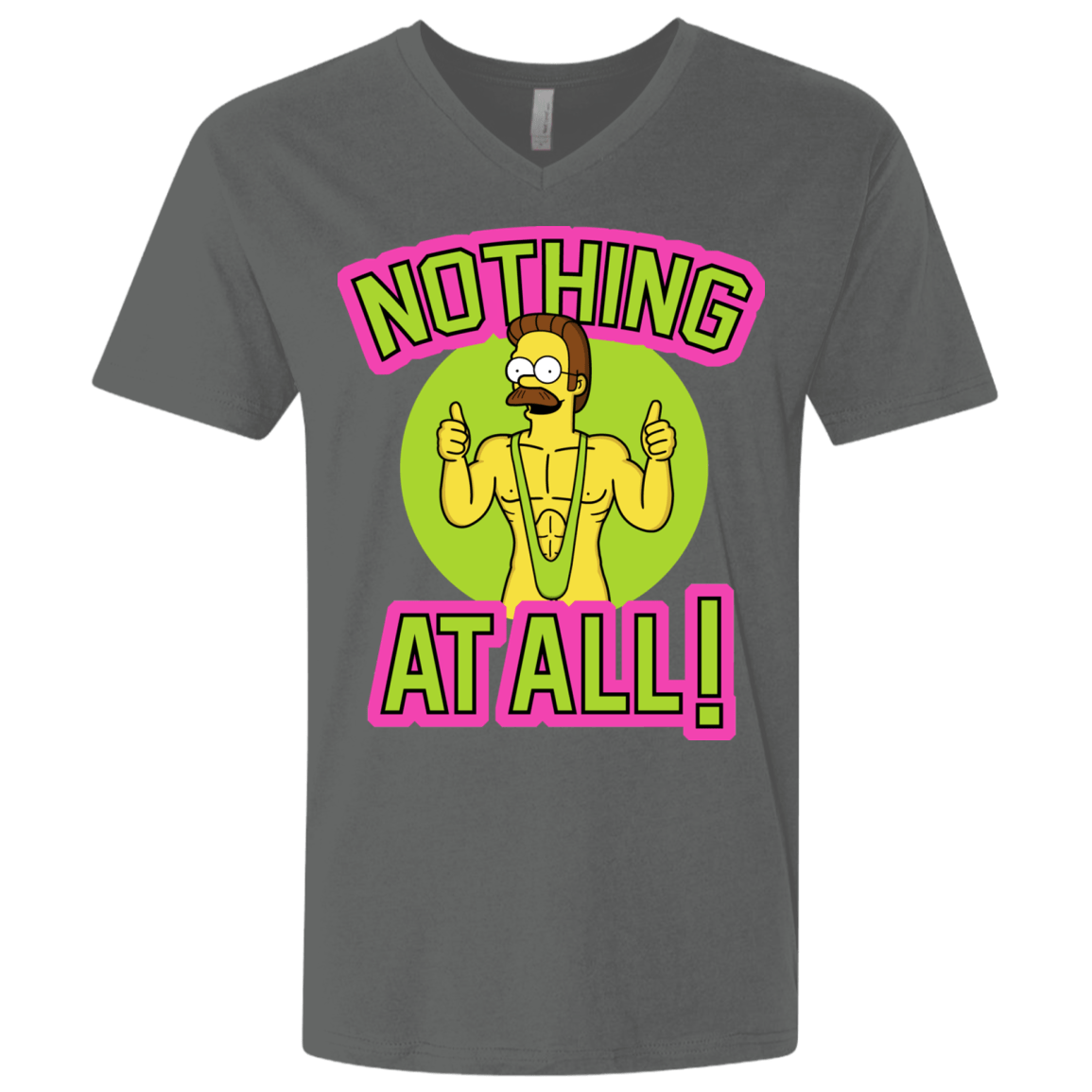 T-Shirts Heavy Metal / X-Small Nothing At All Men's Premium V-Neck