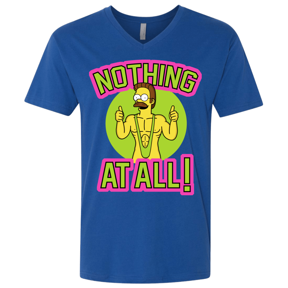 T-Shirts Royal / X-Small Nothing At All Men's Premium V-Neck