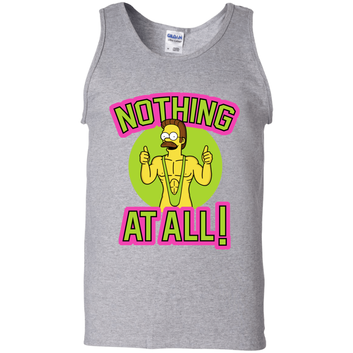 T-Shirts Sport Grey / S Nothing At All Men's Tank Top