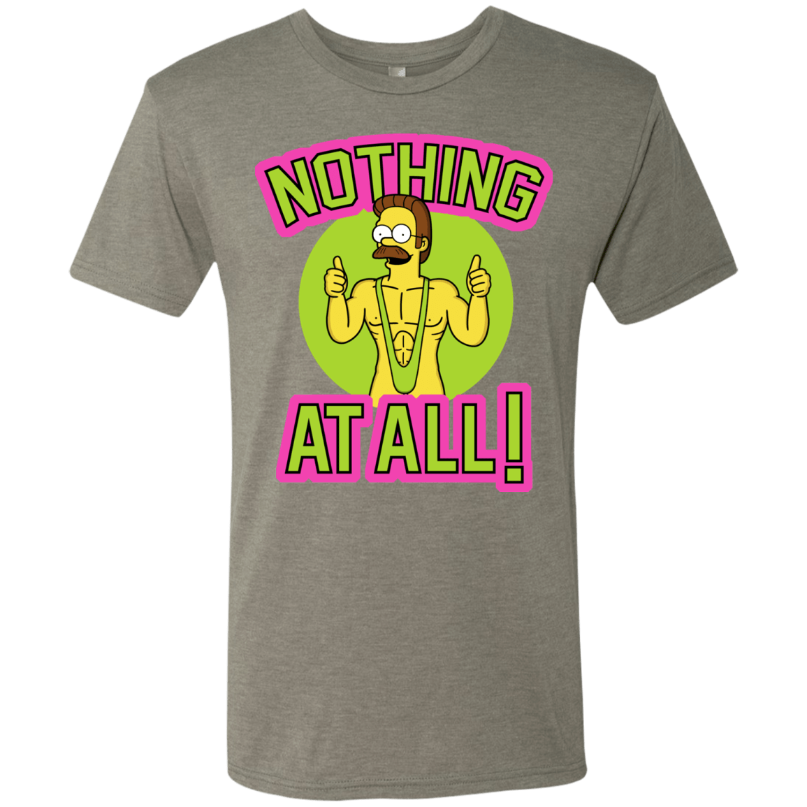 T-Shirts Venetian Grey / S Nothing At All Men's Triblend T-Shirt