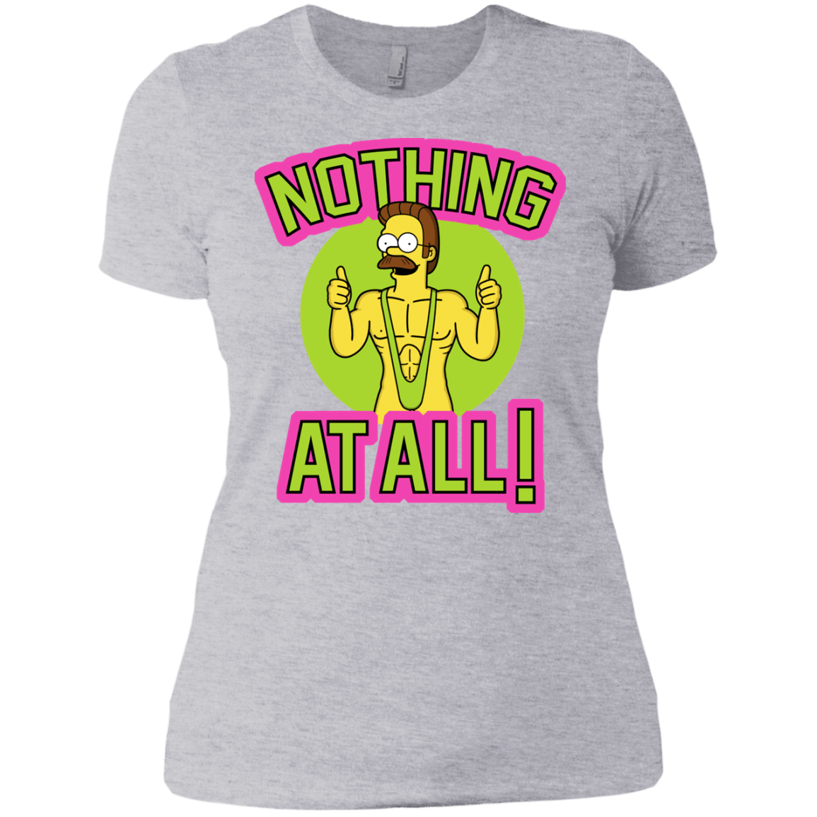 T-Shirts Heather Grey / X-Small Nothing At All Women's Premium T-Shirt