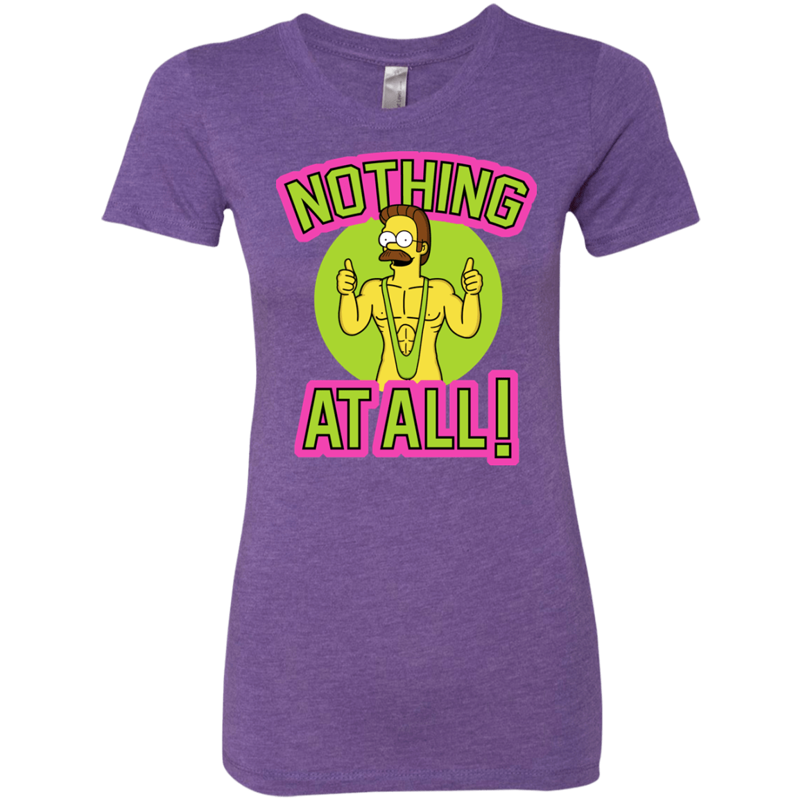 T-Shirts Purple Rush / S Nothing At All Women's Triblend T-Shirt