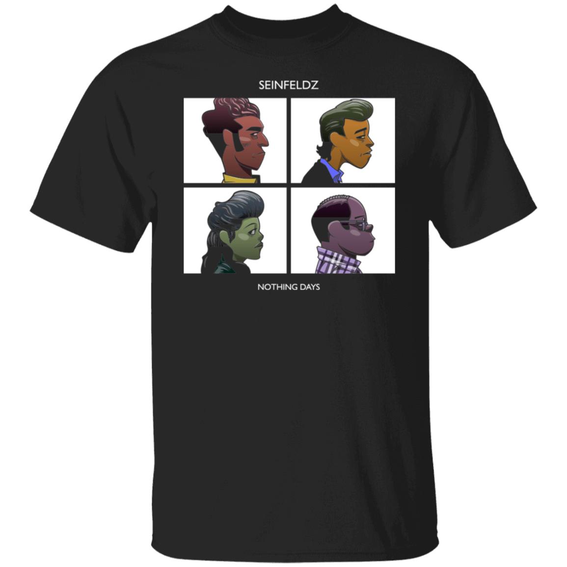 T-Shirts Black / S Nothing Days T-Shirt