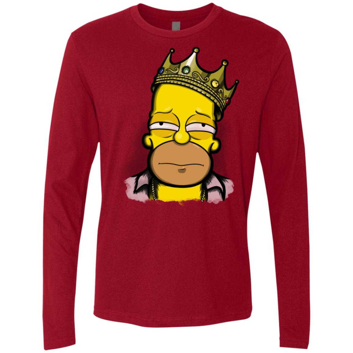 T-Shirts Cardinal / S Notorious Drink Men's Premium Long Sleeve