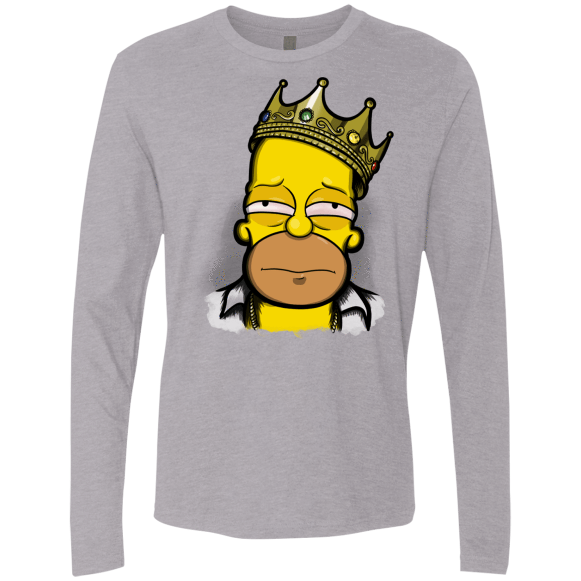 T-Shirts Heather Grey / S Notorious Drink Men's Premium Long Sleeve