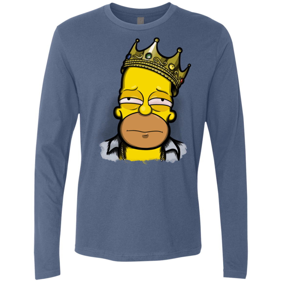 T-Shirts Indigo / S Notorious Drink Men's Premium Long Sleeve