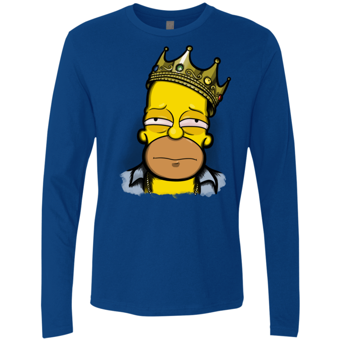 T-Shirts Royal / S Notorious Drink Men's Premium Long Sleeve