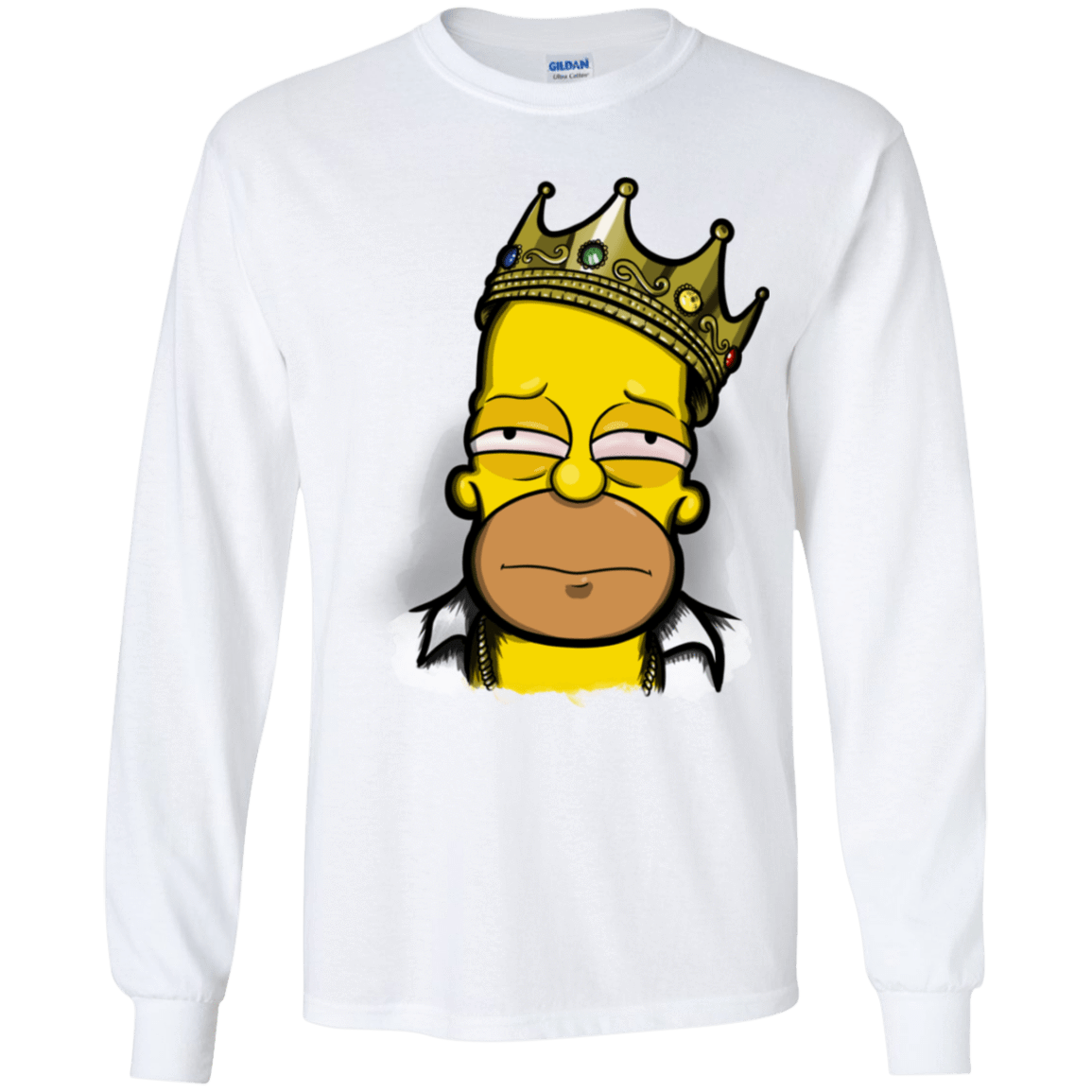 T-Shirts White / YS Notorious Drink Youth Long Sleeve T-Shirt