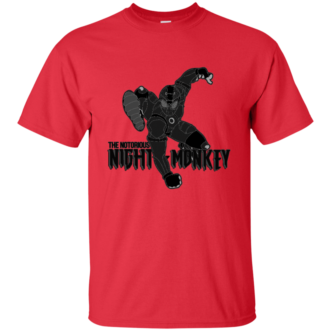 T-Shirts Red / S Notorious Night Monkey T-Shirt