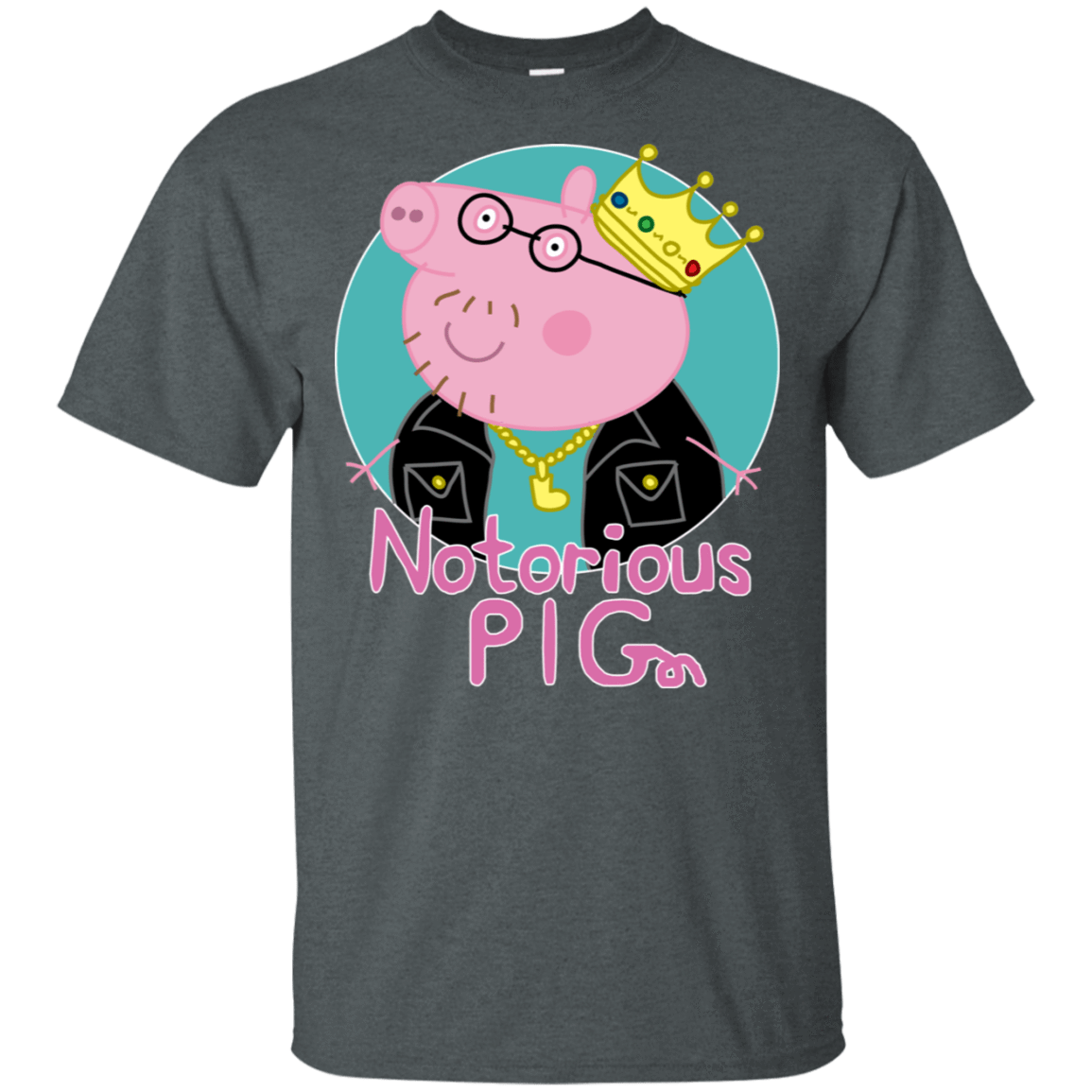 T-Shirts Dark Heather / S Notorious PIG T-Shirt