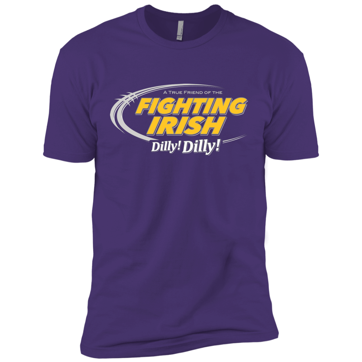 T-Shirts Purple / X-Small Notre Dame Dilly Dilly Men's Premium T-Shirt