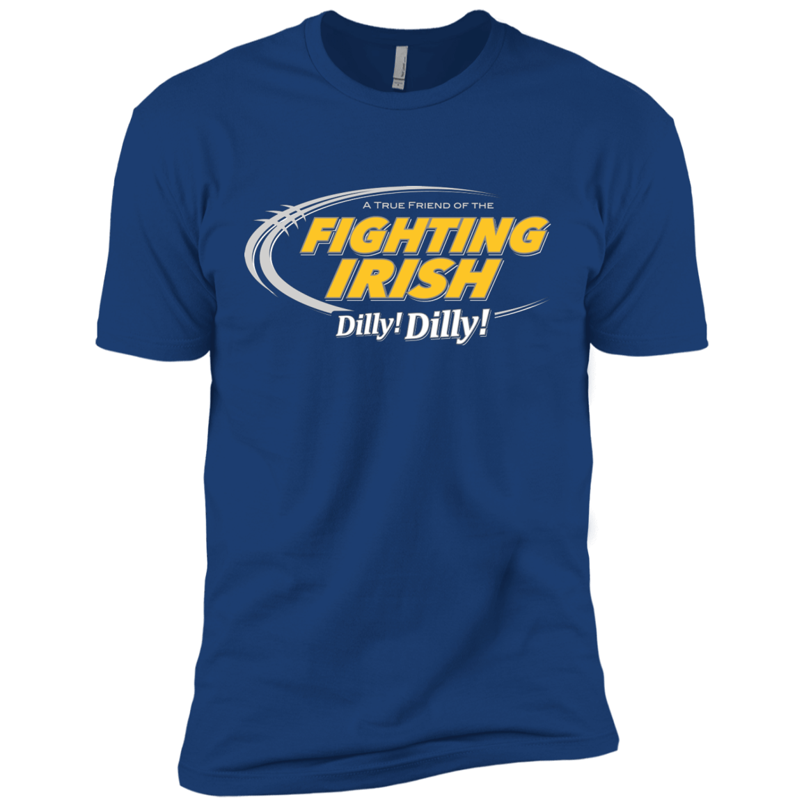 T-Shirts Royal / X-Small Notre Dame Dilly Dilly Men's Premium T-Shirt