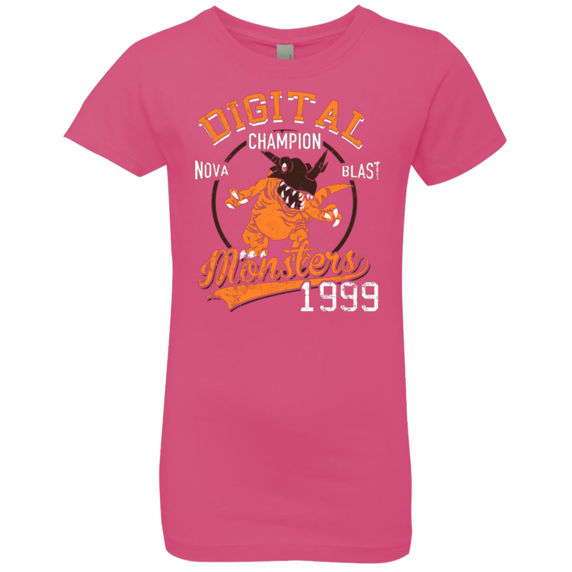 T-Shirts Hot Pink / YXS Nova Blast Girls Premium T-Shirt