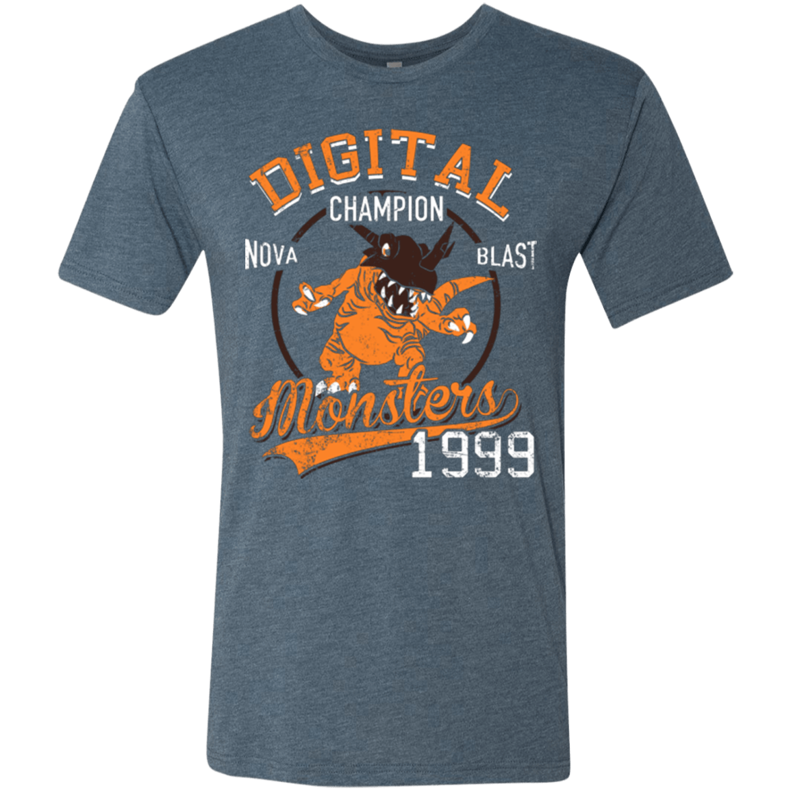 T-Shirts Indigo / Small Nova Blast Men's Triblend T-Shirt