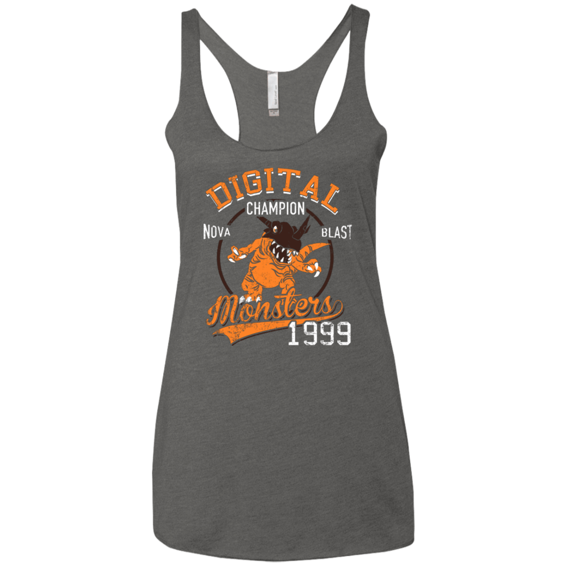 T-Shirts Premium Heather / X-Small Nova Blast Women's Triblend Racerback Tank