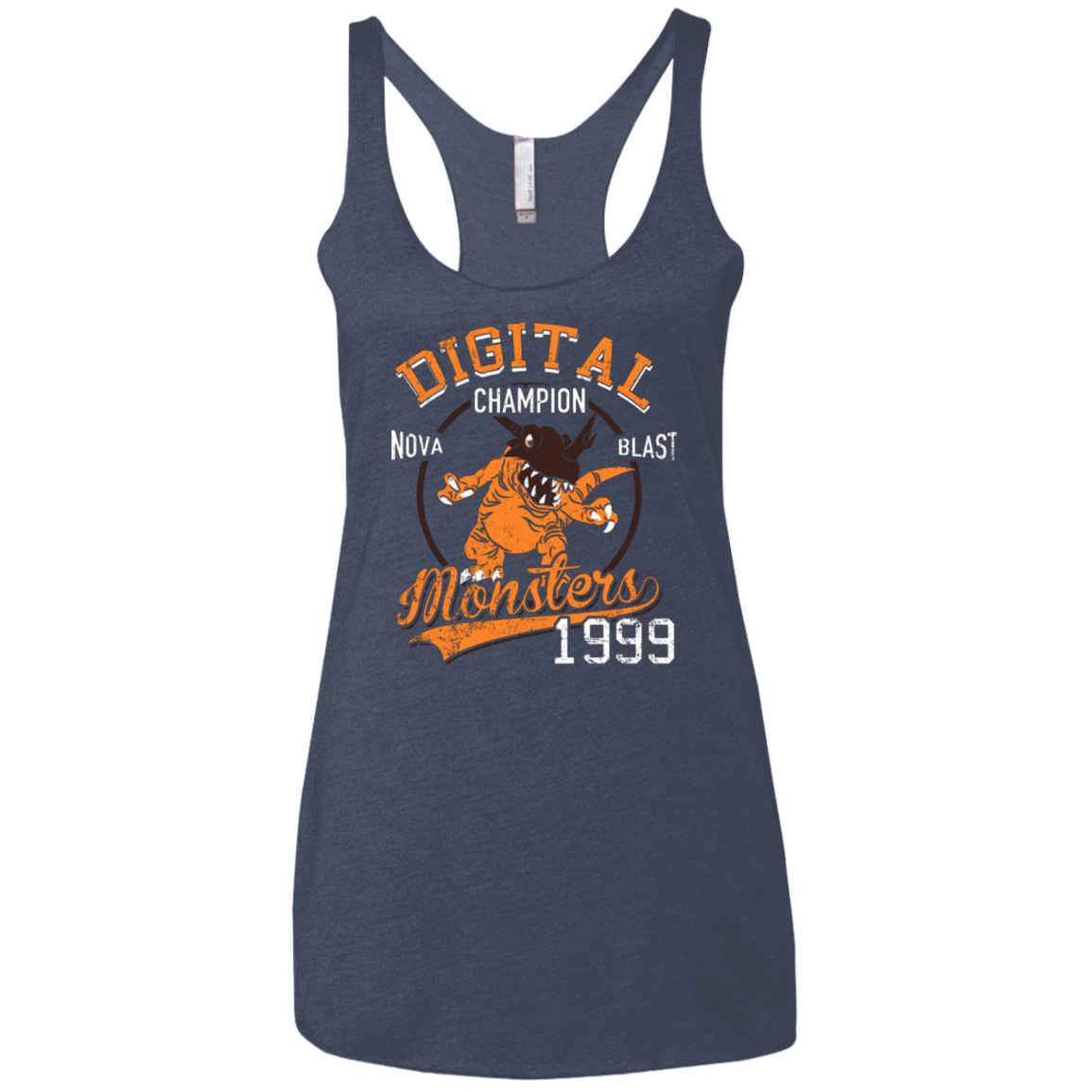 T-Shirts Vintage Navy / X-Small Nova Blast Women's Triblend Racerback Tank