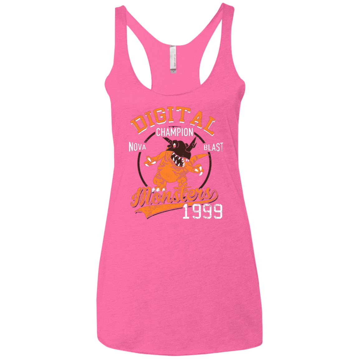 T-Shirts Vintage Pink / X-Small Nova Blast Women's Triblend Racerback Tank