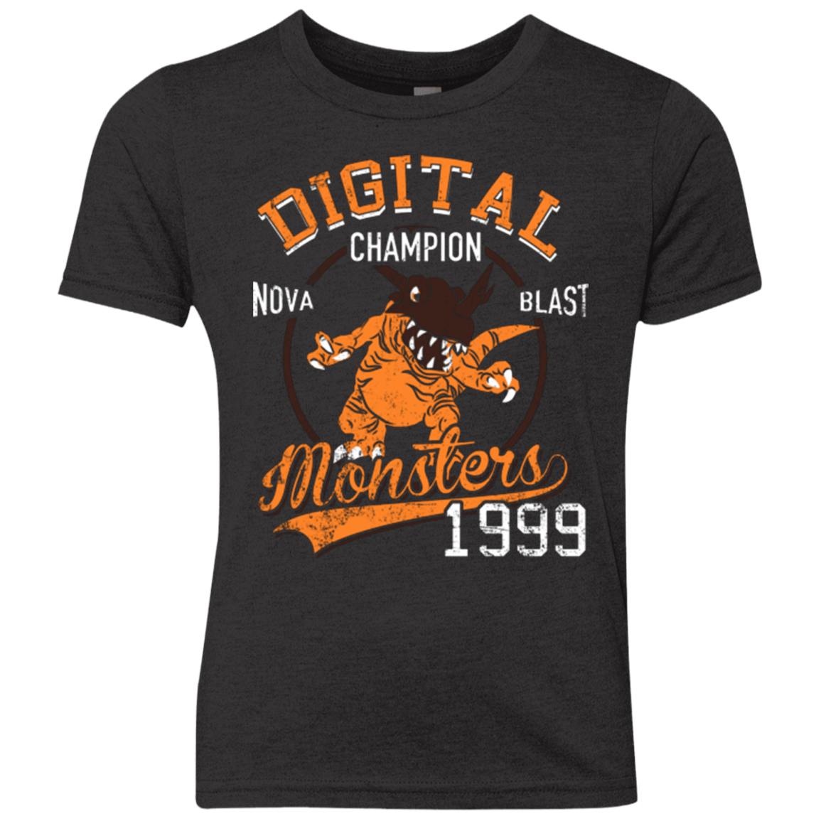 T-Shirts Vintage Black / YXS Nova Blast Youth Triblend T-Shirt