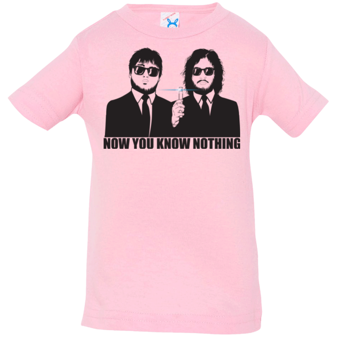 T-Shirts Pink / 6 Months NOW YOU KNOW NOTHING Infant Premium T-Shirt