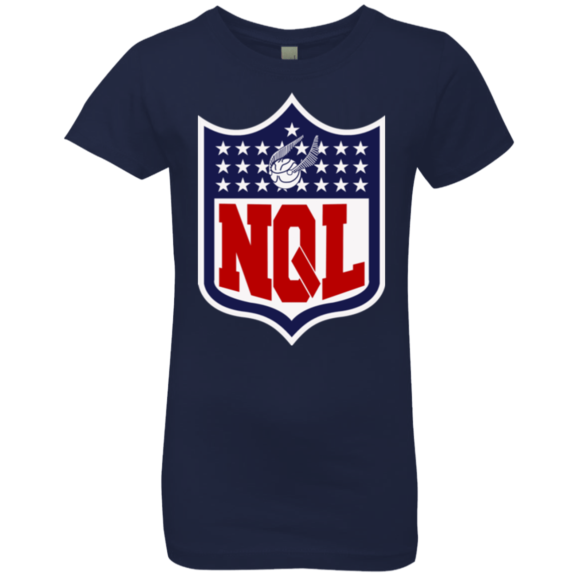 T-Shirts Midnight Navy / YXS NQL Girls Premium T-Shirt