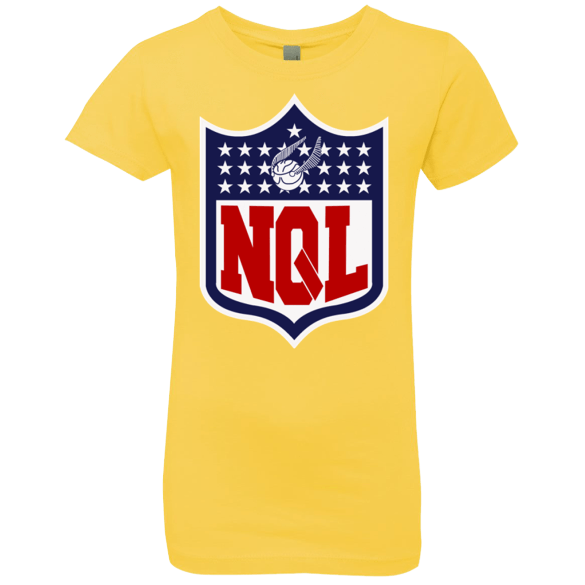 T-Shirts Vibrant Yellow / YXS NQL Girls Premium T-Shirt