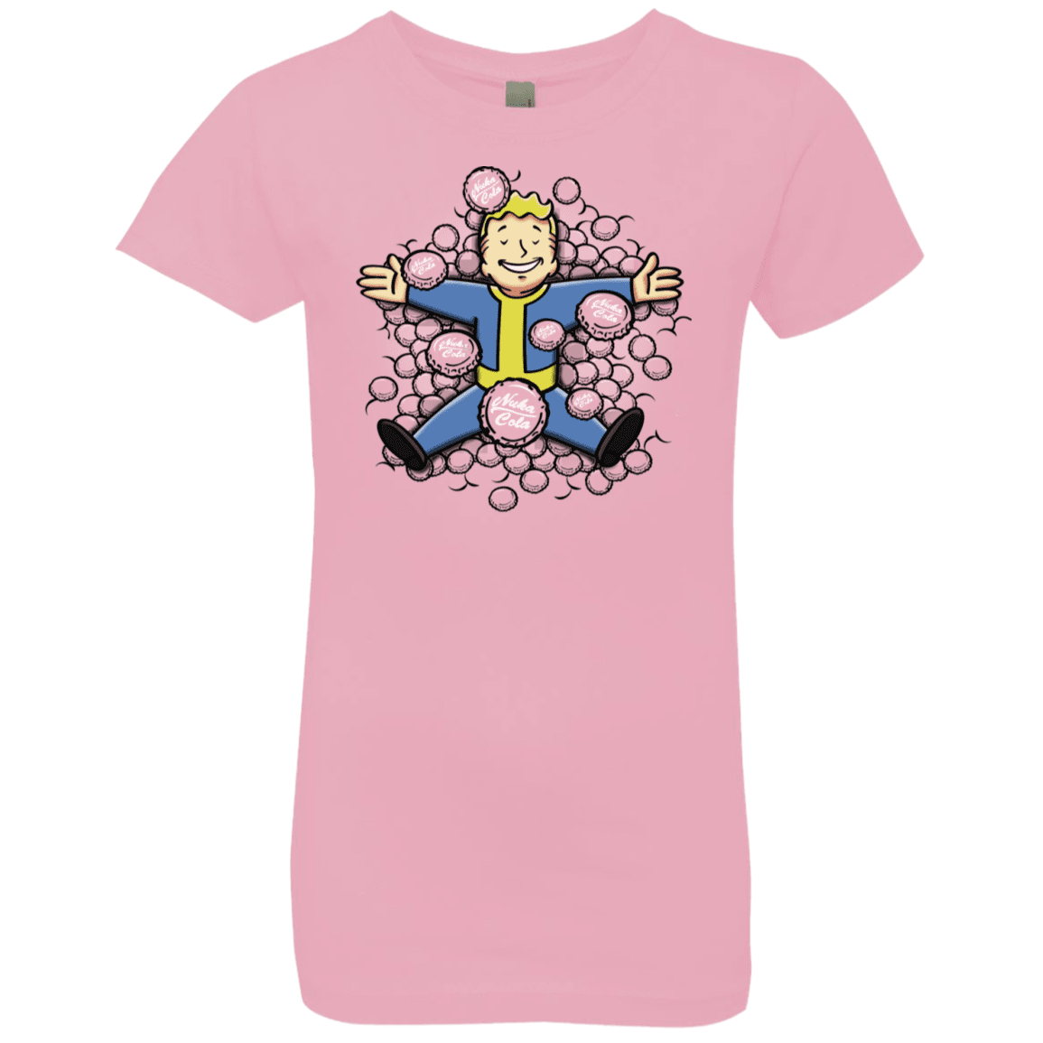 T-Shirts Light Pink / YXS Nuclear Beauty Girls Premium T-Shirt