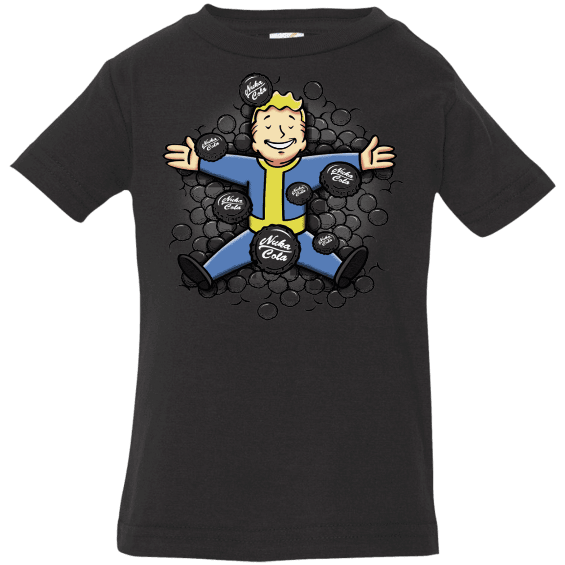 T-Shirts Black / 6 Months Nuclear Beauty Infant Premium T-Shirt