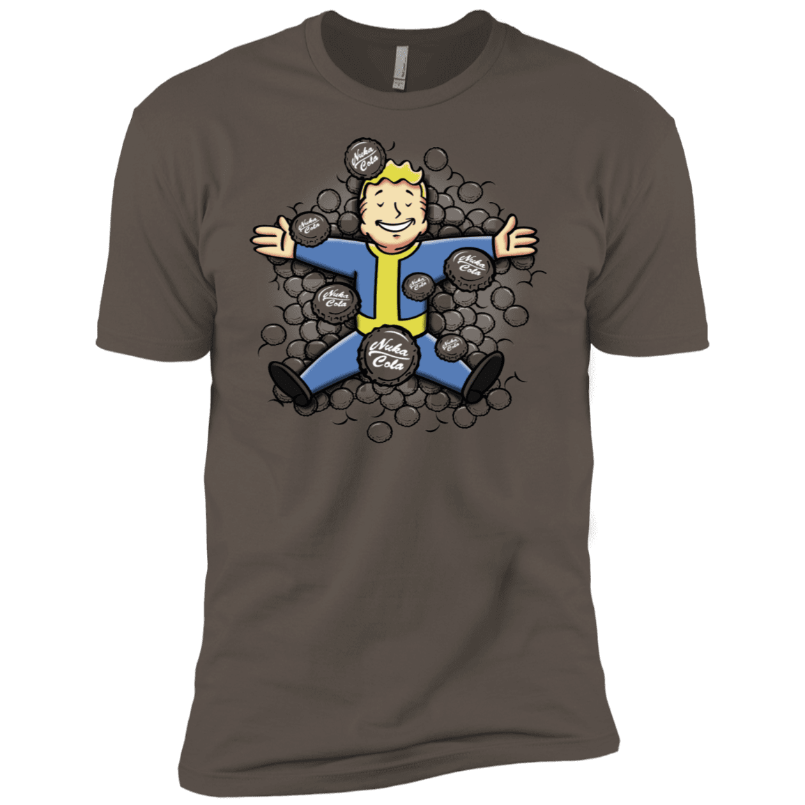 T-Shirts Warm Grey / X-Small Nuclear Beauty Men's Premium T-Shirt