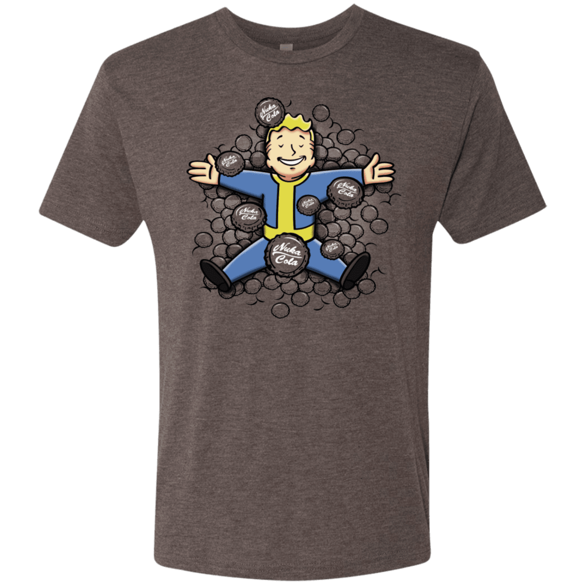 T-Shirts Macchiato / S Nuclear Beauty Men's Triblend T-Shirt