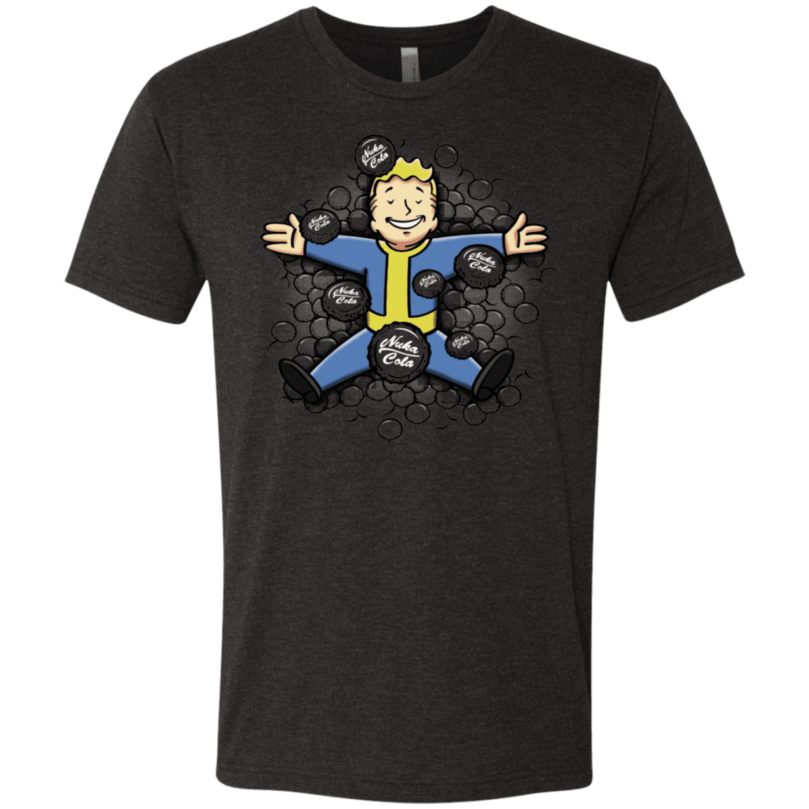 T-Shirts Vintage Black / S Nuclear Beauty Men's Triblend T-Shirt