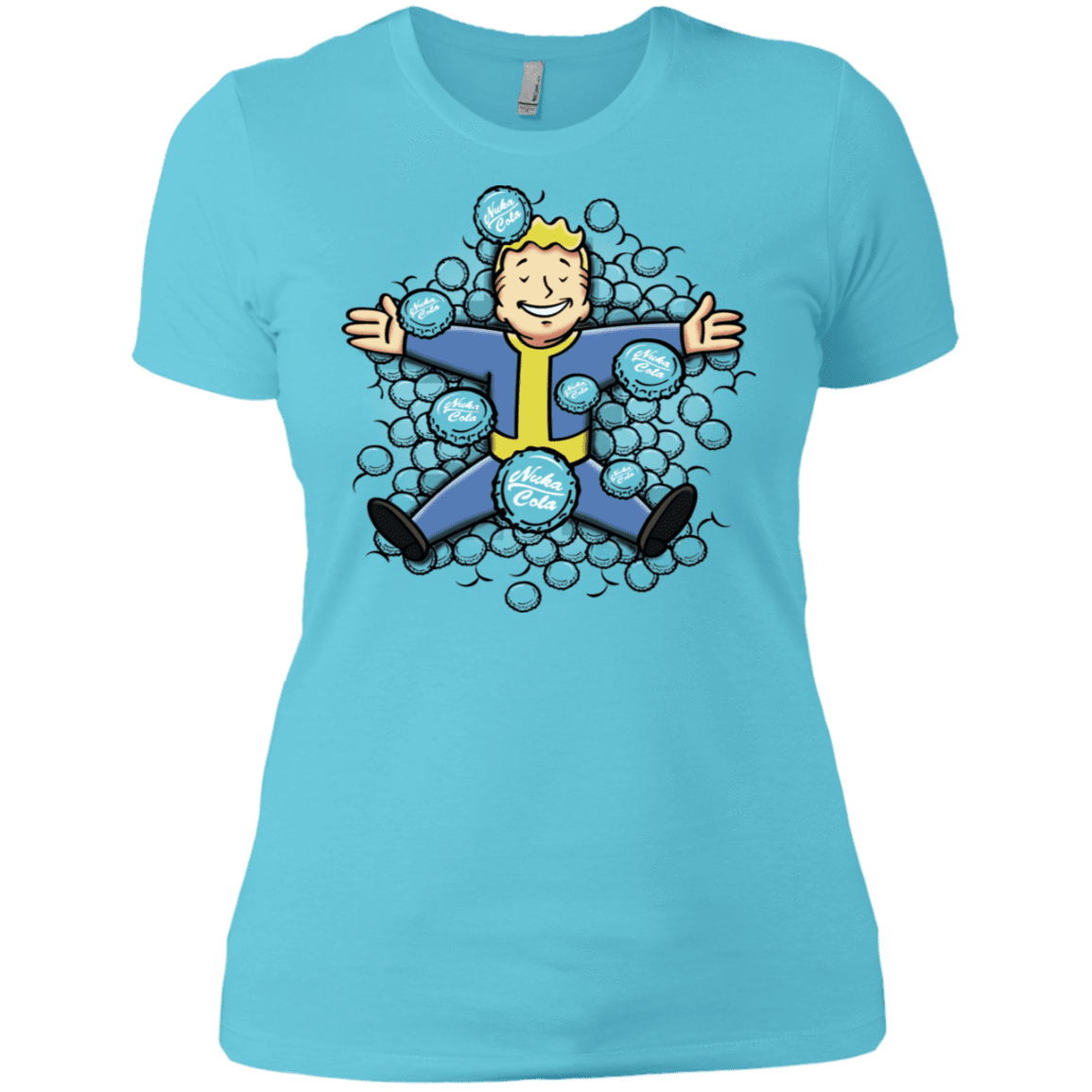 T-Shirts Cancun / X-Small Nuclear Beauty Women's Premium T-Shirt