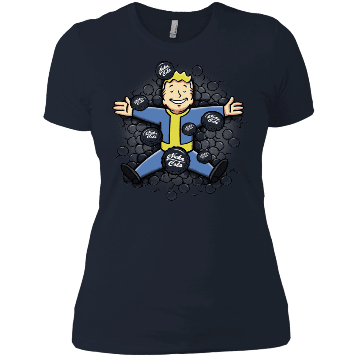 T-Shirts Midnight Navy / X-Small Nuclear Beauty Women's Premium T-Shirt